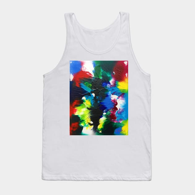 Rainbow Tank Top by EzmaeMyron